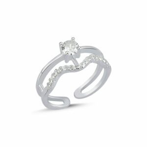 Bague fille ajustable