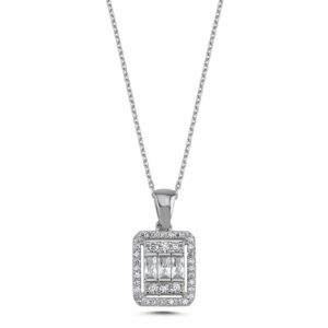 Collier Baguette CZ